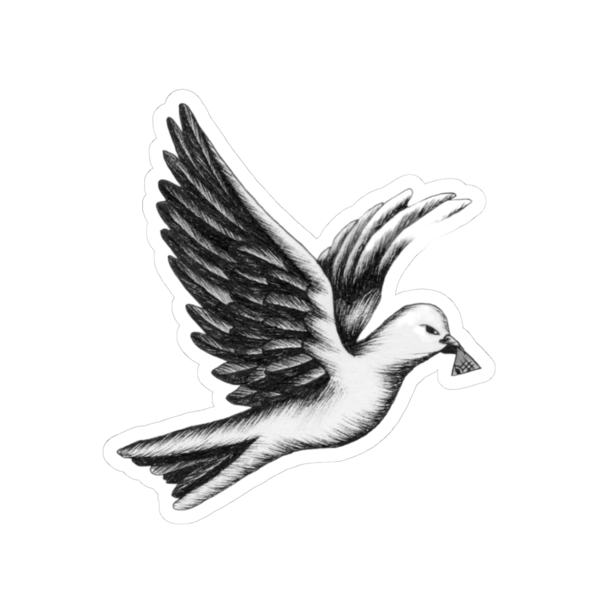 G.O.D🕊️-Cut Stickers - Perfect for Laptops & Journals