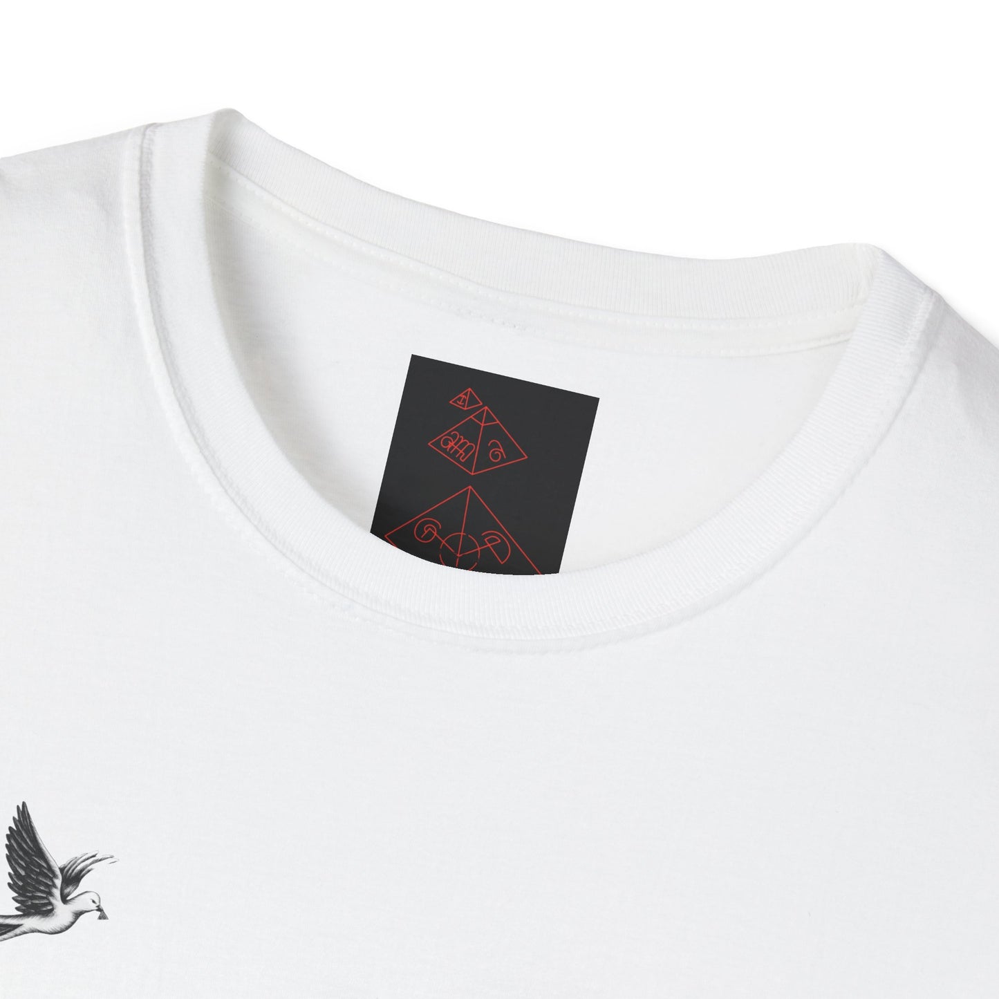 G.O.D🕊️🔻⚡️ Softstyle T-Shirt - G.O.D. Graphic Tee for Positive Vibes