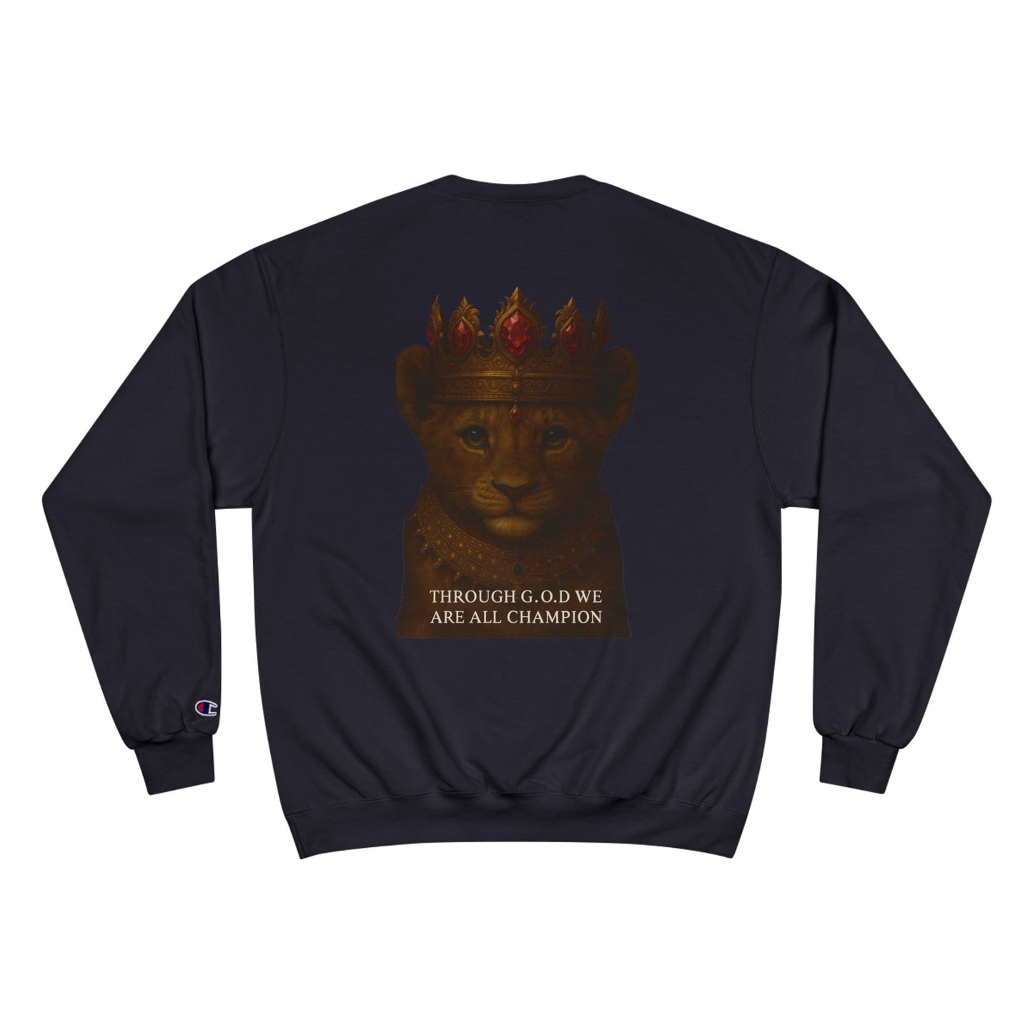 CHAMPIONxG.O.D young Simba🦁⚡️, Motivational Apparel, Cozy Gift, Unisex Fashion, Animal Lover Gift, Birthday, Holiday, Everyday Wear