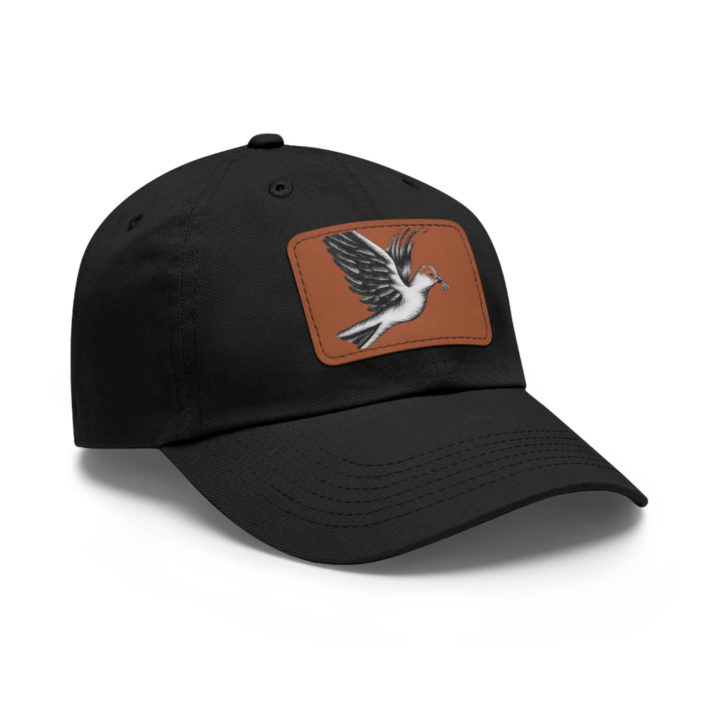 G.O.D 🕊️logo Dad Hat with Leather Patch