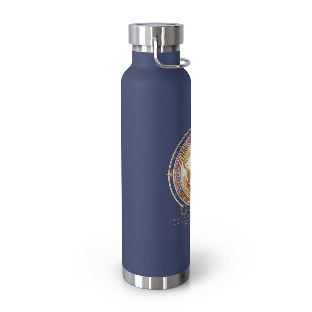 G.O.D 🌎🕊️ Copper Vacuum Insulated Bottle, 22oz
