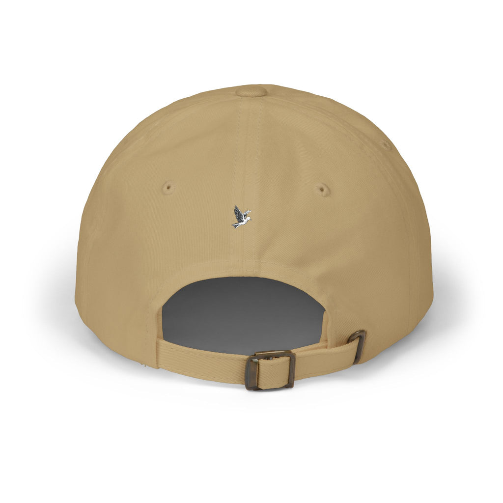 🕊️🌎 - GOD Globe Embroidered White Baseball Hat