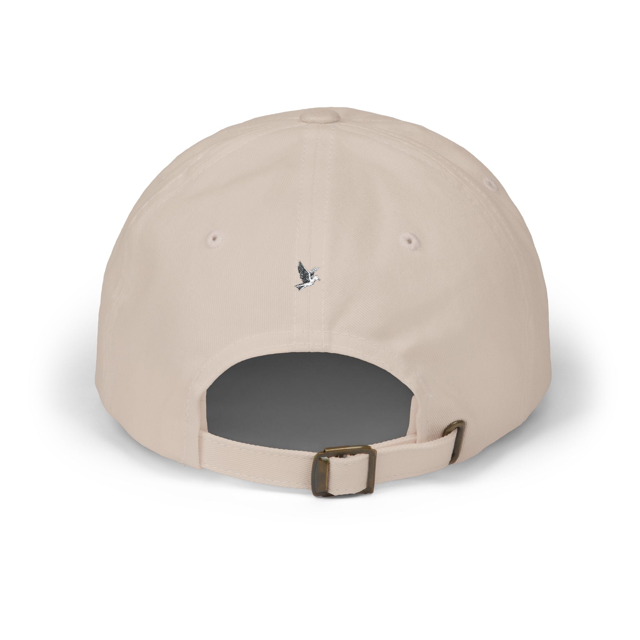 🕊️🌎 - GOD Globe Embroidered White Baseball Hat