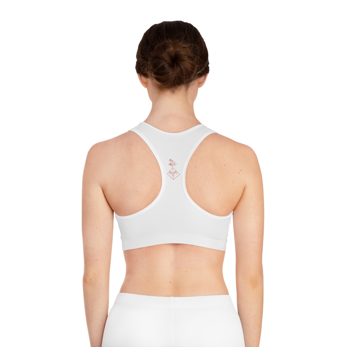 🕊️Giza🔺🔻🔺 Sports Bra with Dove Design
