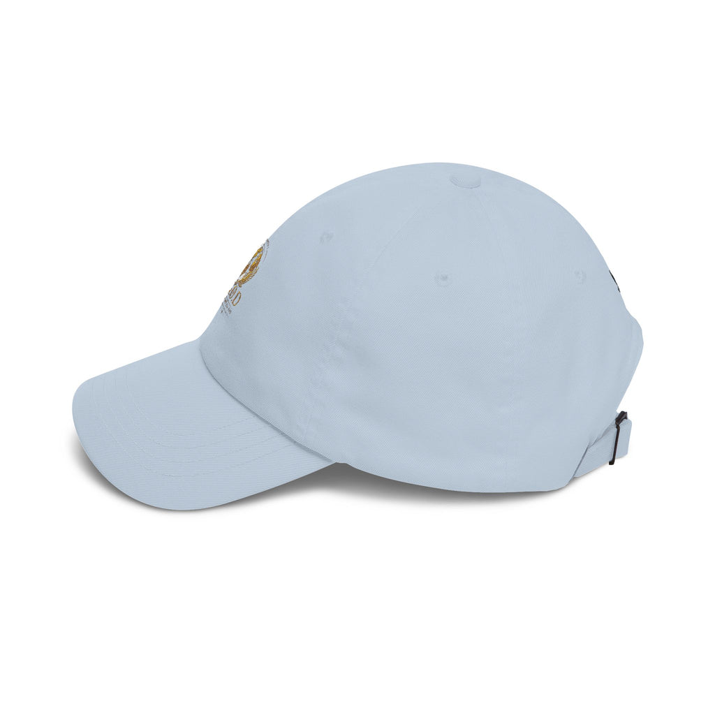 🕊️🌎 - GOD Globe Embroidered White Baseball Hat