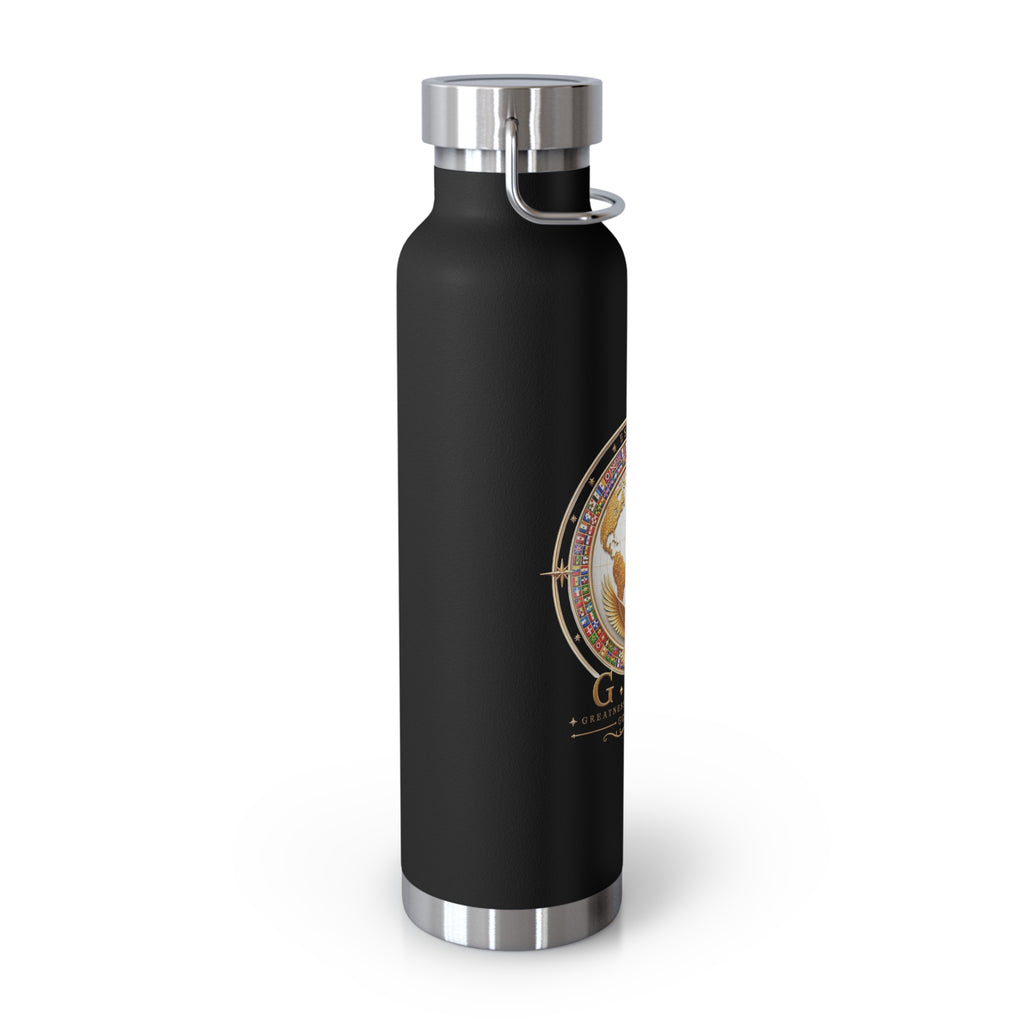 G.O.D 🌎🕊️ Copper Vacuum Insulated Bottle, 22oz