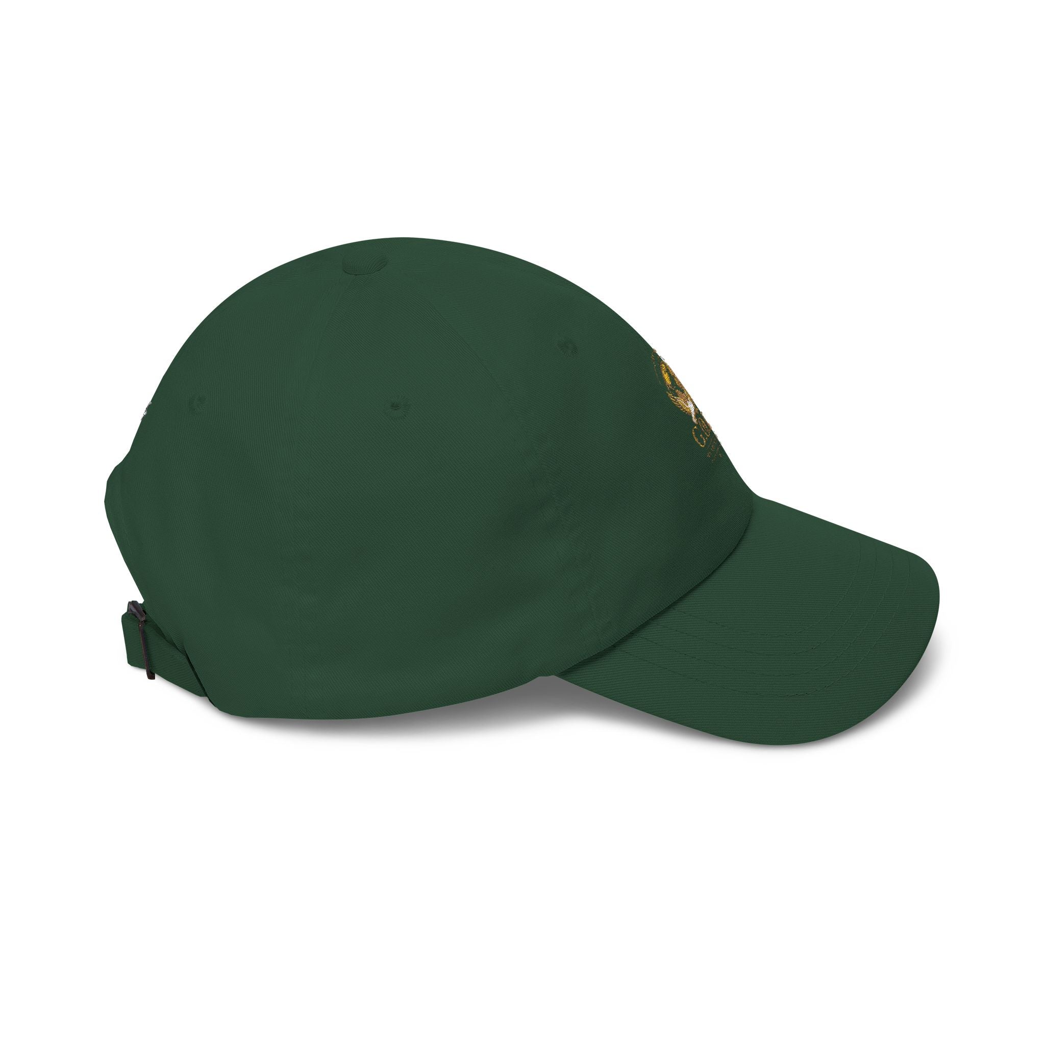 🕊️🌎 - GOD Globe Embroidered White Baseball Hat