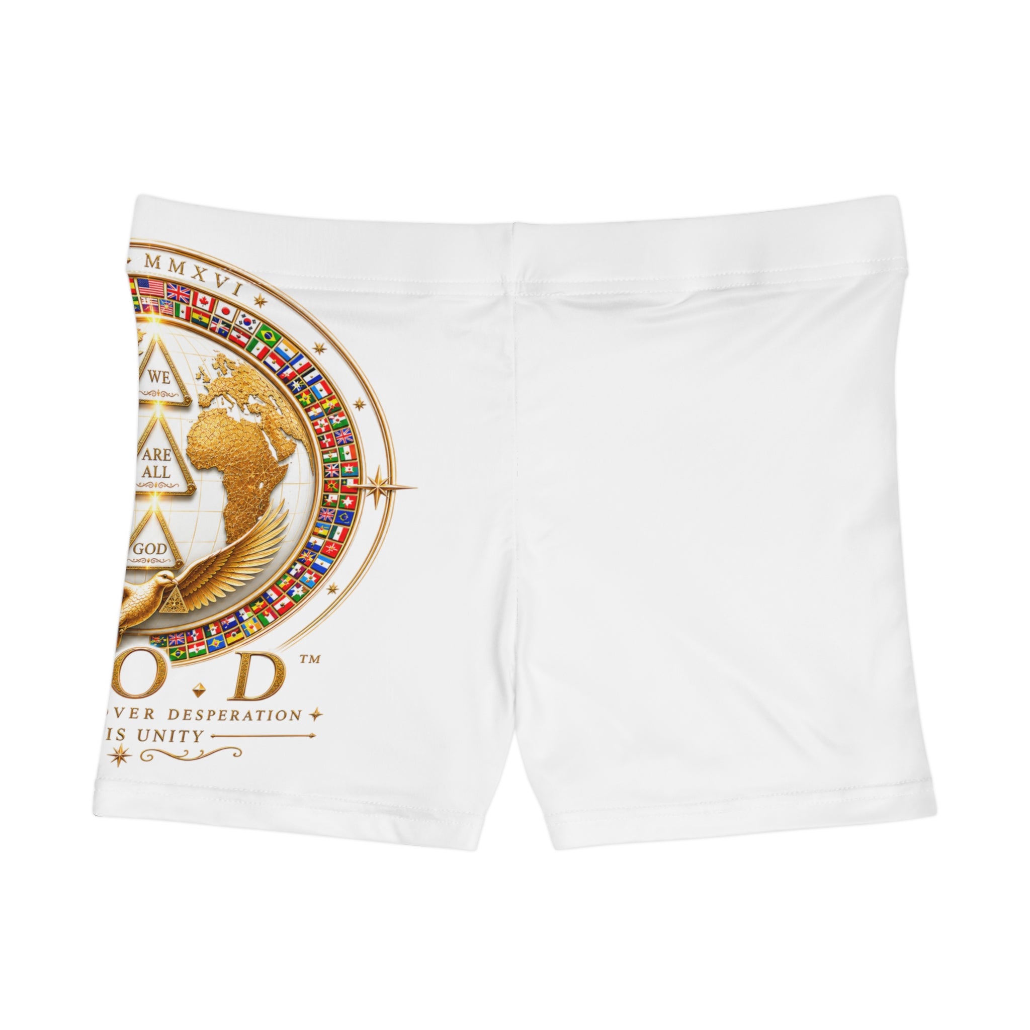 G.O.D 🕊️🌎 Signature Logo Woman’s Shorts
