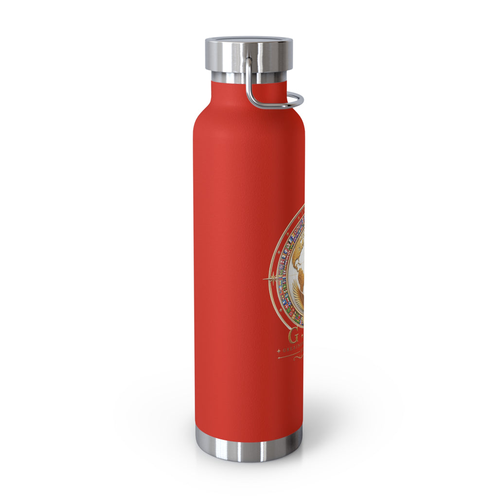 G.O.D 🌎🕊️ Copper Vacuum Insulated Bottle, 22oz