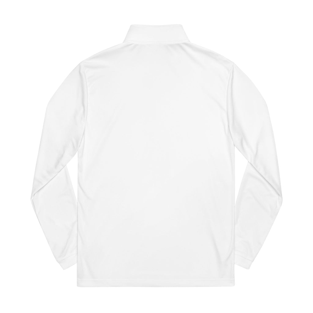G.O.D 🕊️🌎 Signature Logo  — adidas® Performance Quarter-Zip Pullover (Embroidery)