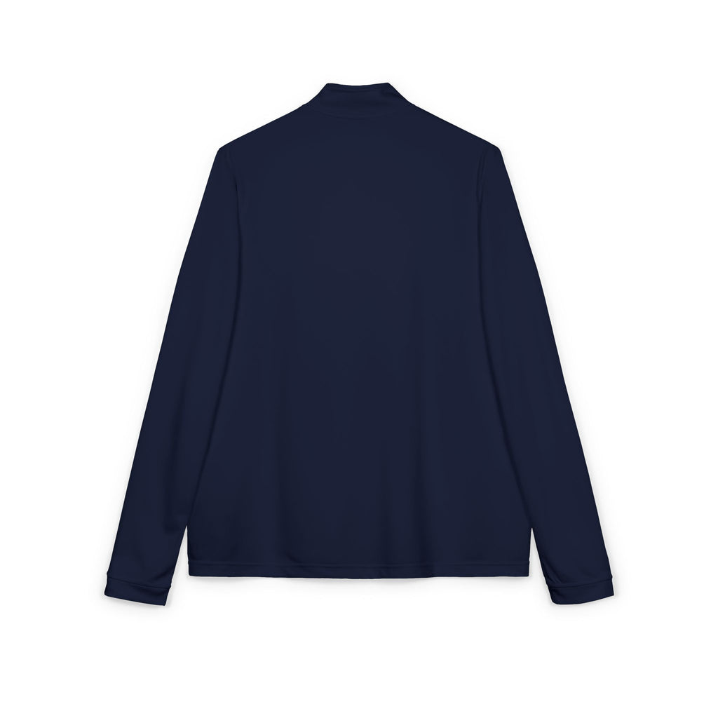 G.O.D 🕊️🌎 Signature Logo  — adidas® Performance Quarter-Zip Pullover (Embroidery)