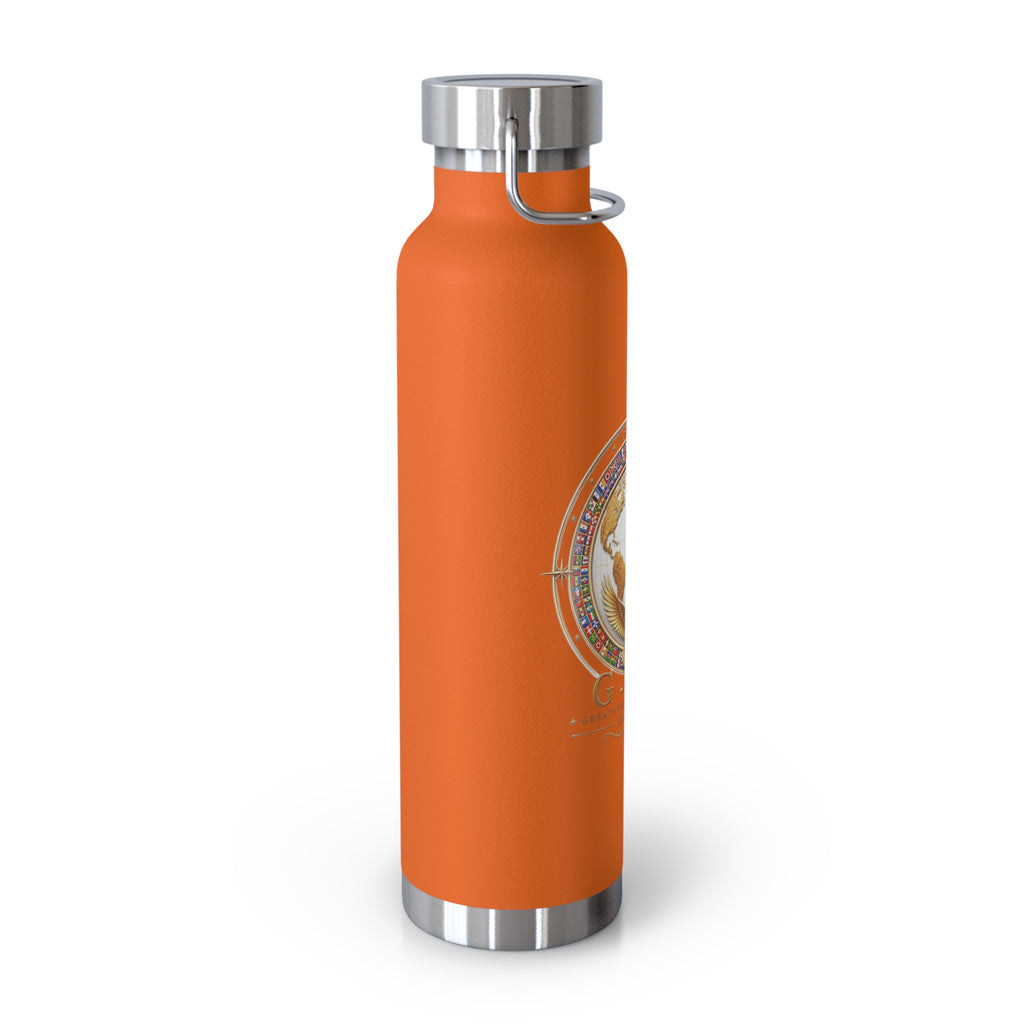 G.O.D 🌎🕊️ Copper Vacuum Insulated Bottle, 22oz
