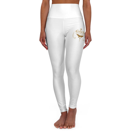 High Waisted Yoga Leggings (AOP)