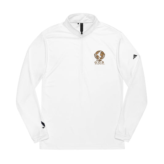 adidas® Quarter-Zip Pullover (Embroidery)