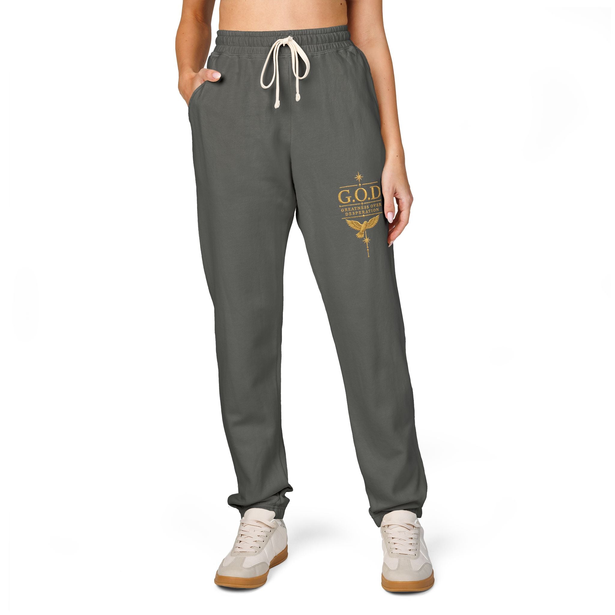 G.O.D 🕊️🌎 Signature Logo Joggers