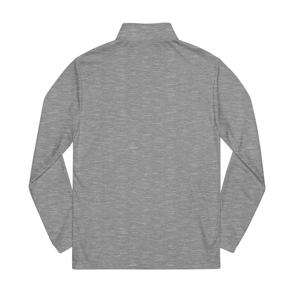 G.O.D 🕊️🌎 Signature Logo  — adidas® Performance Quarter-Zip Pullover (Embroidery)