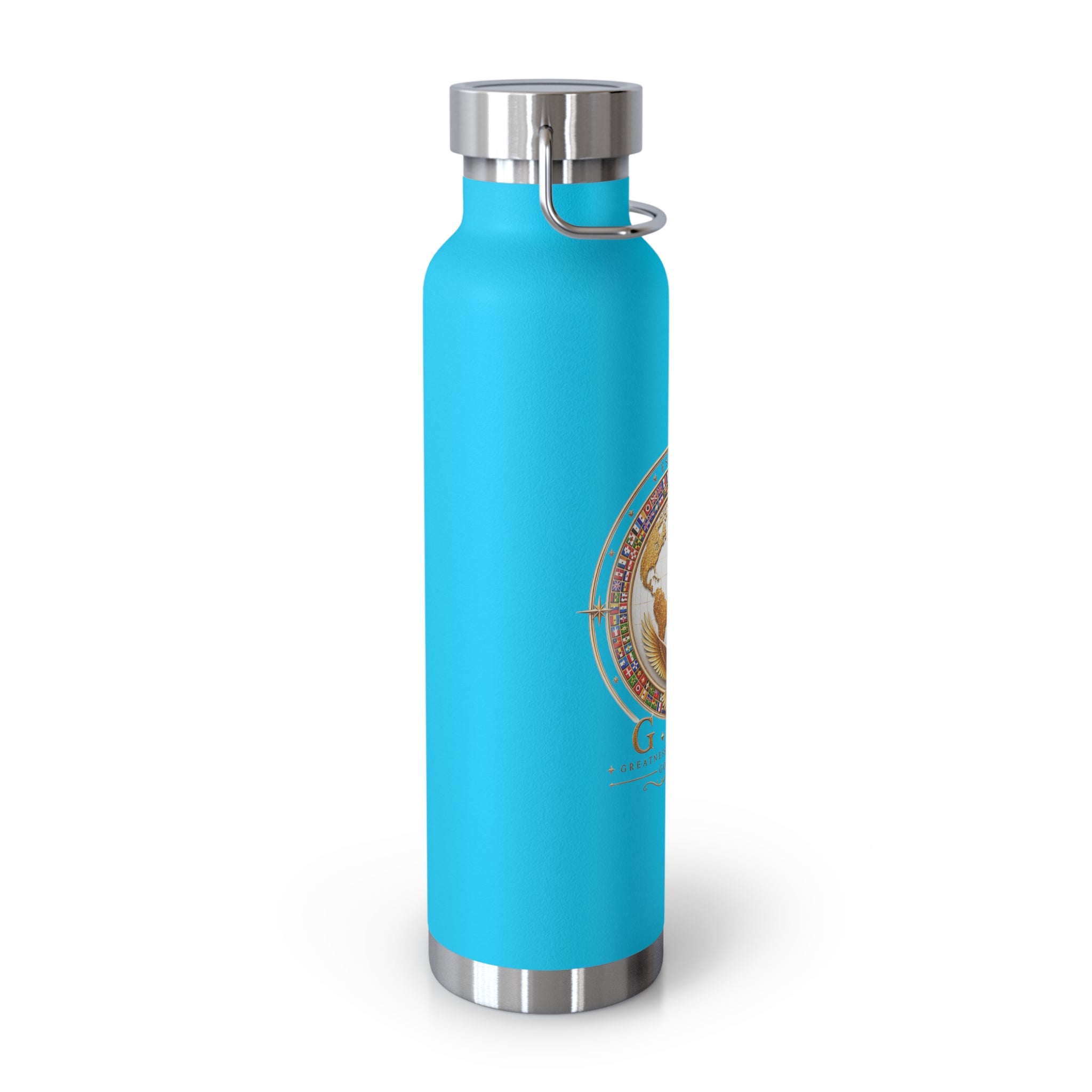 G.O.D 🌎🕊️ Copper Vacuum Insulated Bottle, 22oz