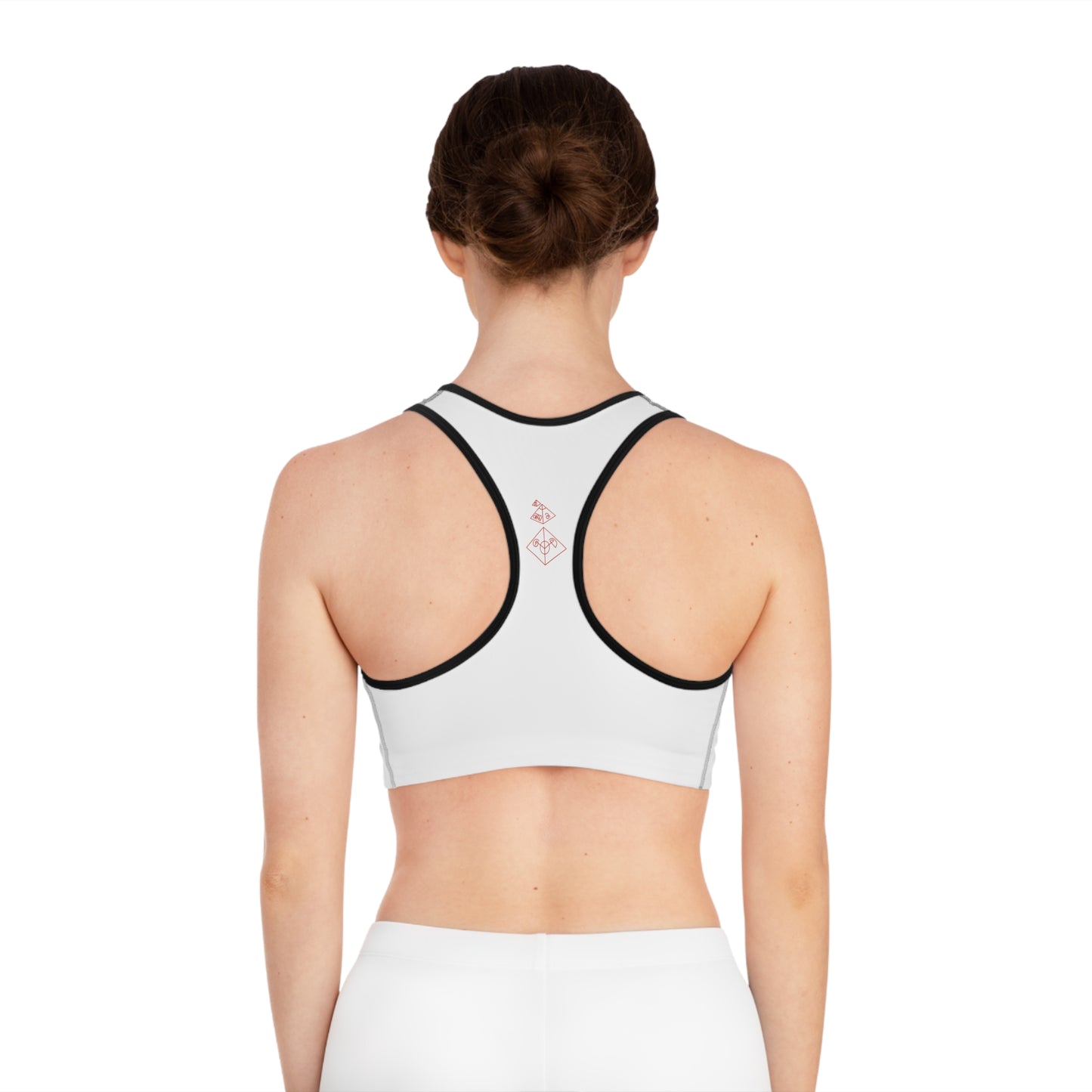🕊️Giza🔺🔻🔺 Sports Bra with Dove Design