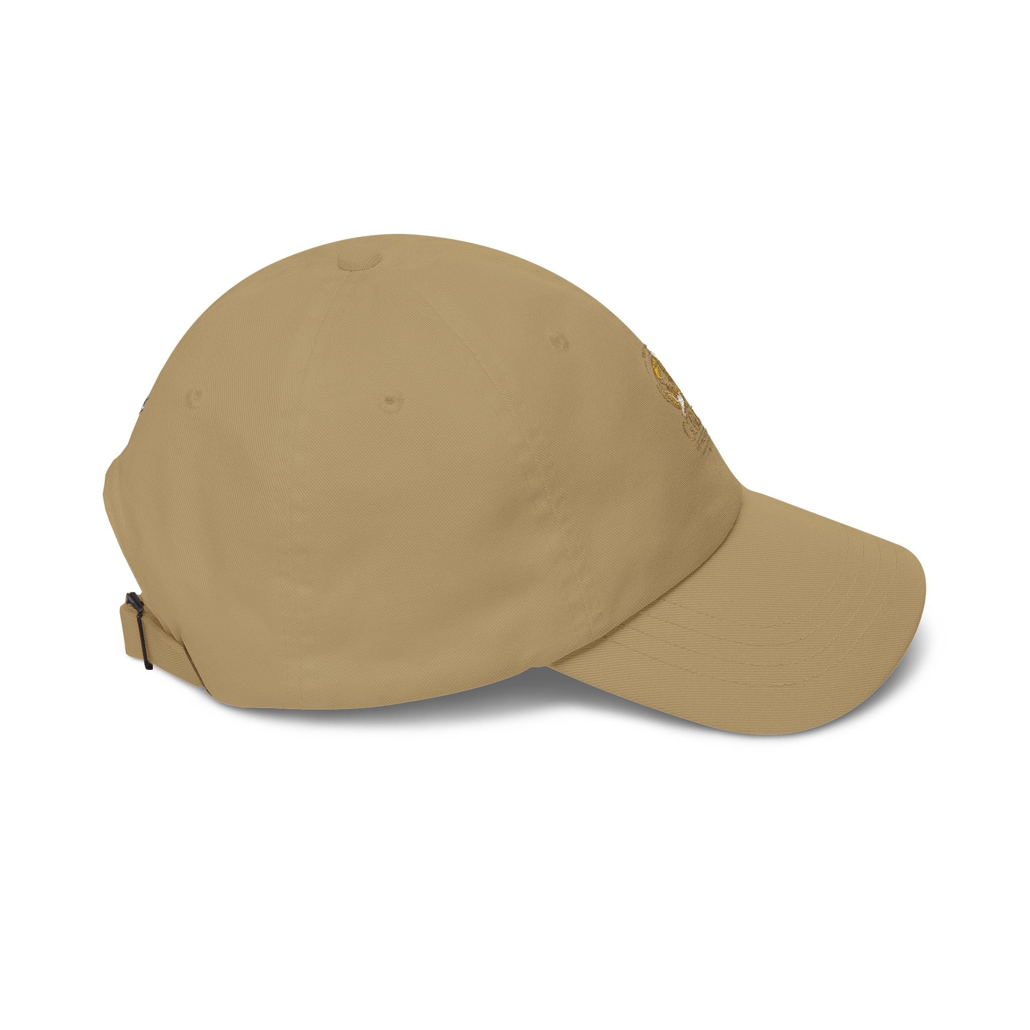 🕊️🌎 - GOD Globe Embroidered White Baseball Hat