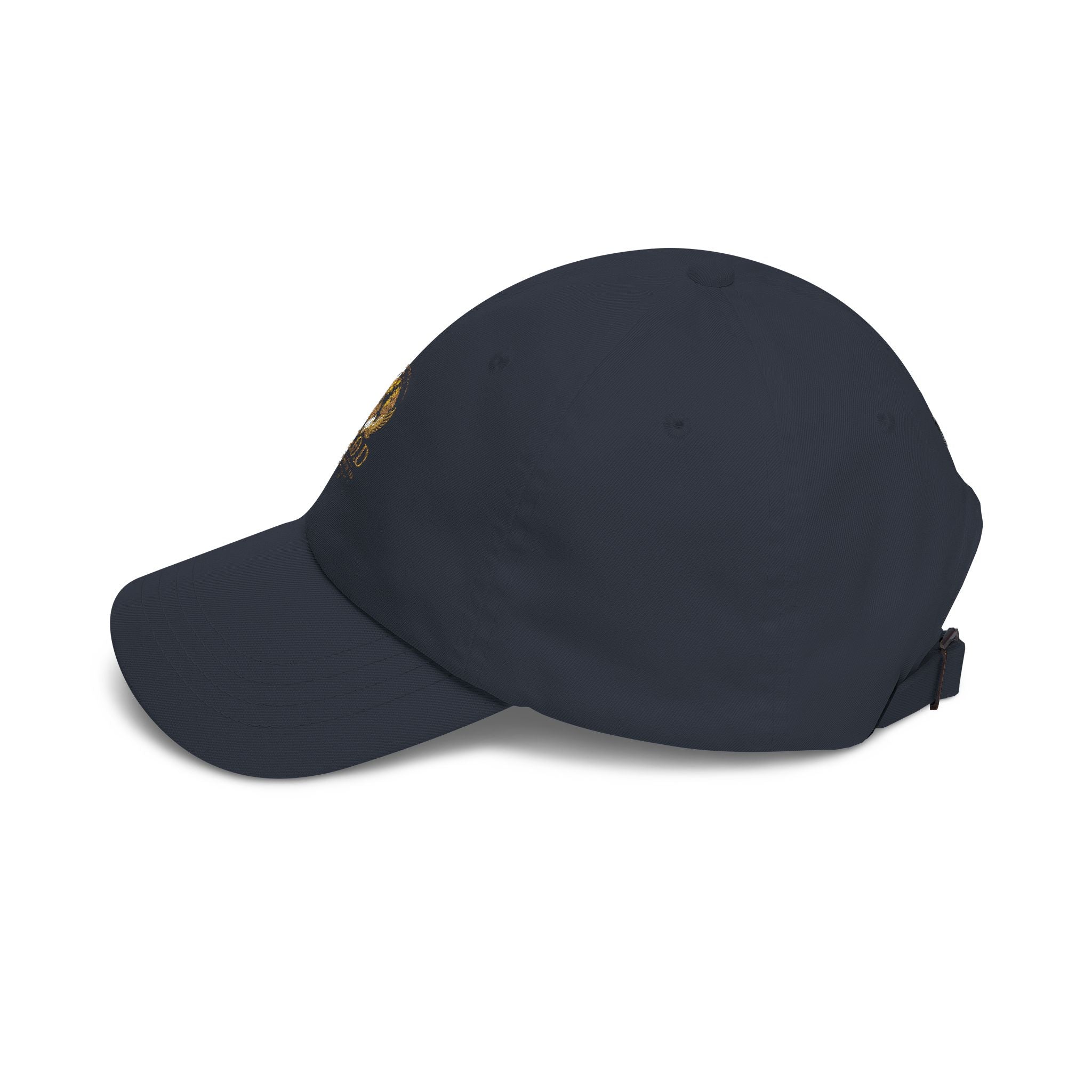 🕊️🌎 - GOD Globe Embroidered White Baseball Hat