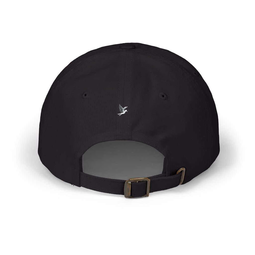 🕊️🌎 - GOD Globe Embroidered White Baseball Hat