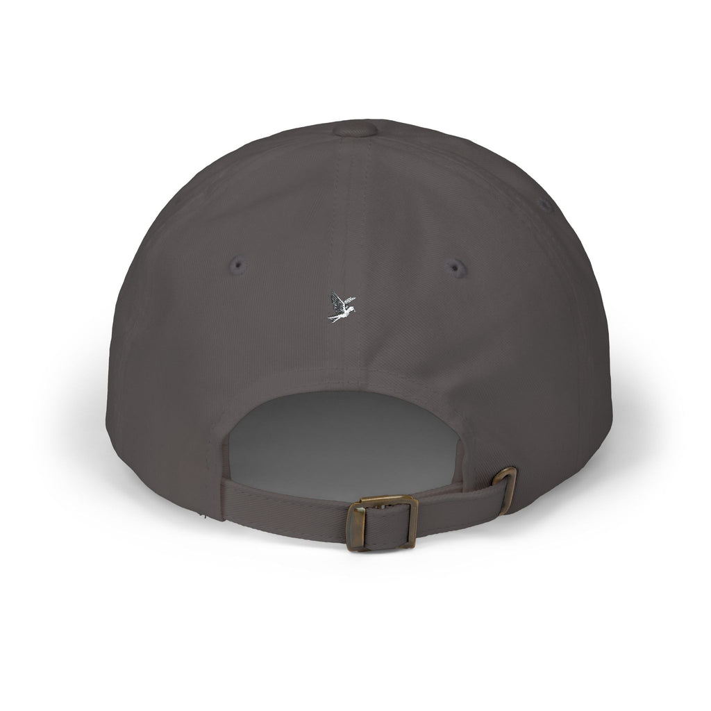 🕊️🌎 - GOD Globe Embroidered White Baseball Hat